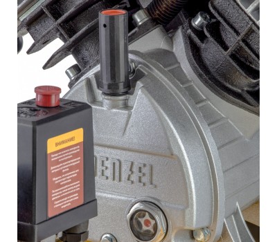 Компрессор воздушный DKV2200/100, Х-PRO 2.2 кВт, 400 л/мин, 100л Denzel