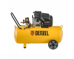 Компрессор воздушный DKV2200/100, Х-PRO 2.2 кВт, 400 л/мин, 100л Denzel-foto2