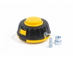 Катушка универсальная триммерная, гайка М10 х 1.25, гайка М8, винт М8-М10, левая резьба, шаг 1.25 мм Denzel