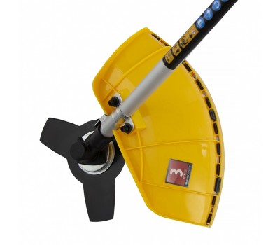 Триммер бензиновый DTL-37-4T, 4-тактный, 37 см3, неразъемная штанга, состоит из 2 частей Denzel