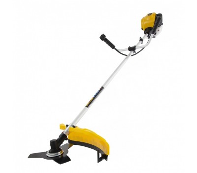 Триммер бензиновый DTL-37-4T, 4-тактный, 37 см3, неразъемная штанга, состоит из 2 частей Denzel