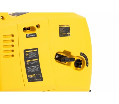 Генератор инверторный GT-3200iSE, 3.2 кВт, 230 В, бак 6 л, закрытый корпус, электростартер Denzel