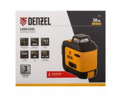 Лазерный уровень мультипризменный LX 360-2 Red, 30 м, 635 нм, аккумулятор Li 2800 мАч, резьба 5/8 Denzel-foto16