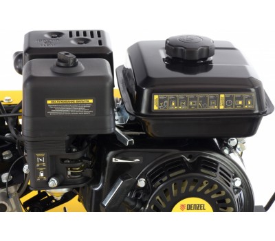Мотоблок DPT-170, 7 л.с, ременное сцепление, ширина 85 см, глубина 35 см, фрез 3 х 3, ШОМ, передачи 2В/1Н Denzel