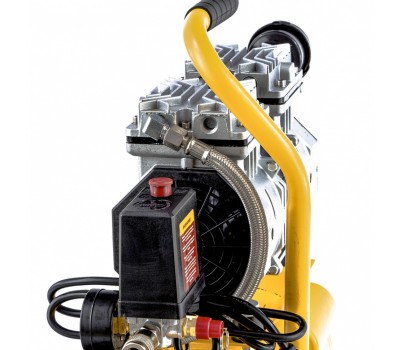 Компрессор DLS650/10 безмаслянный малошумный 650 Вт, 120 л/мин, ресивер 10 л Denzel