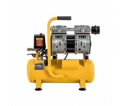 Компрессор DLS650/10 безмаслянный малошумный 650 Вт, 120 л/мин, ресивер 10 л Denzel