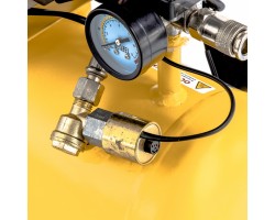 Компрессор DLS650/10 безмаслянный малошумный 650 Вт, 120 л/мин, ресивер 10 л Denzel-foto8