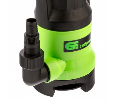 Дренажный насос для грязной воды СДН800-35, 800 Вт, напор 9 м, 13500 л/ч Сибртех