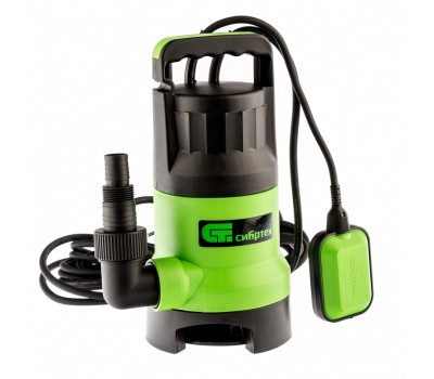 Дренажный насос для грязной воды СДН800-35, 800 Вт, напор 9 м, 13500 л/ч Сибртех