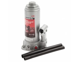 Домкрат гидравлический бутылочный, 8 т, высота подъема 230-457 мм Matrix-foto4