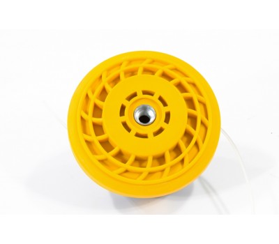 Катушка триммерная полуавтоматическая, легкая заправка лески, гайка M10x1.25, винт M10-M10, подшипник Denzel