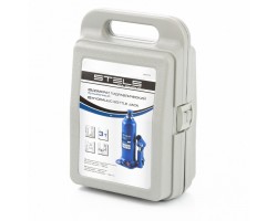 Домкрат гидравлический бутылочный, 3 т, h подъема 188-363 мм, в пластиковом кейсе Stels-foto3