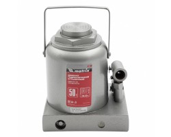 Домкрат гидравлический бутылочный, 50 т, высота подъема 240-370 мм Matrix-foto3