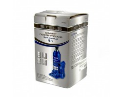 Домкрат гидравлический бутылочный, 5 т, H подъема 197-382 мм Stels-foto2