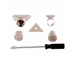 Фен технический HG-2000E, 2000 Вт, 2 режима, LCD дисплей Denzel-foto6