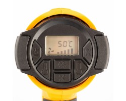 Фен технический HG-2000E, 2000 Вт, 2 режима, LCD дисплей Denzel-foto15