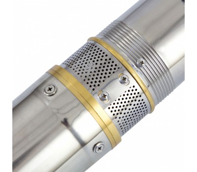 Скважинный насос DWC-4-80, центробежный, диаметр 4, 1500 Вт, 5700 л/ч, напор 80 м Denzel