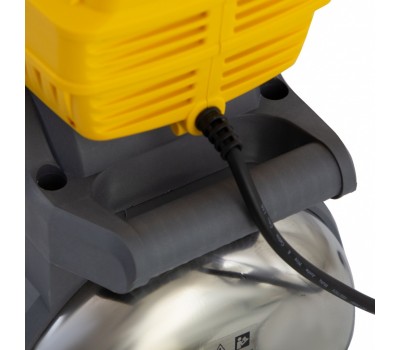 Насосная станция PSХ950X, Х-Pro, 950 Вт, 3300 л/ч, ресивер 24 л, подъем 38 м, нержавейка Denzel