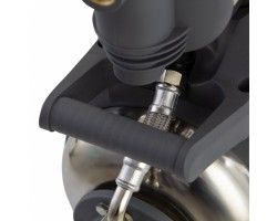 Насосная станция PSХ950X, Х-Pro, 950 Вт, 3300 л/ч, ресивер 24 л, подъем 38 м, нержавейка Denzel-foto12