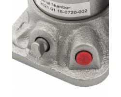 Домкрат гидравлический бутылочный, 3 т, высота подъема 194-372 мм Matrix-foto10