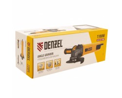 Машина шлифовальная угловая AG125-1100, 1100 Вт, 125 мм, 3000-11000 об/мин Denzel-foto14