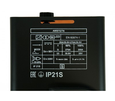 Сварочный инвертор Sturm! AW97I27N