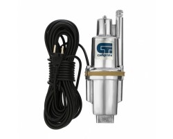 Вибрационный насос СВН300-15, верхний забор, 300 Вт, напор 75 м, 1200 л/ч, кабель 15 м Сибртех