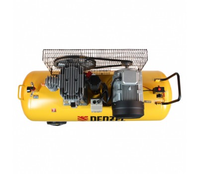Компрессор воздушный, ременный привод BCI5500-T/270, 5.5 кВт, 270 литров, 850 л/мин Denzel
