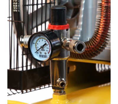 Компрессор воздушный, ременный привод BCI5500-T/270, 5.5 кВт, 270 литров, 850 л/мин Denzel