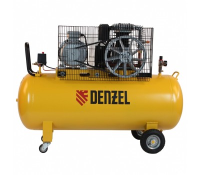 Компрессор воздушный, ременный привод BCI5500-T/270, 5.5 кВт, 270 литров, 850 л/мин Denzel