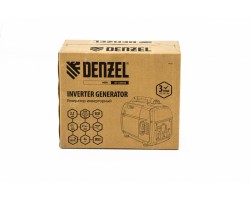 Генератор инверторный GT-2200iS, 2.2 кВт, 230 В, бак 4 л, закрытый корпус, ручной старт Denzel-foto8