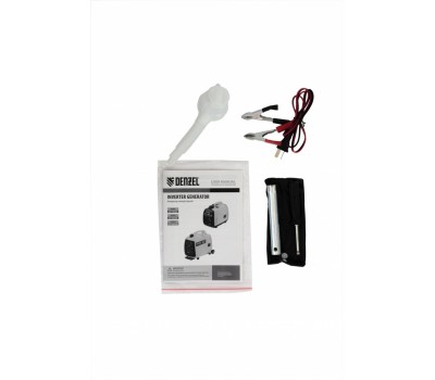 Генератор инверторный GT-2200iS, 2.2 кВт, 230 В, бак 4 л, закрытый корпус, ручной старт Denzel