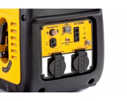 Генератор инверторный GT-2200iS, 2.2 кВт, 230 В, бак 4 л, закрытый корпус, ручной старт Denzel-foto10