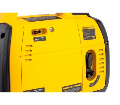 Генератор инверторный GT-2200iS, 2.2 кВт, 230 В, бак 4 л, закрытый корпус, ручной старт Denzel