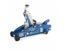 Домкрат гидравлический подкатной 2.5 т, с фиксатором, Safety Pin, 140-385 мм Stels-foto3