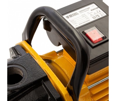 Садовый поверхностный насос GP1100C, 1100 Вт, 4500 л/ч, подъем 46 м, чугун Denzel