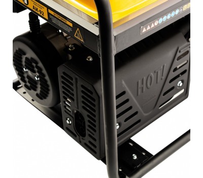 Генератор бензиновый GE 8900, 8.5 кВт, 220 В/50 Гц, 25 л, ручной старт Denzel