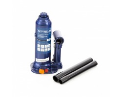 Домкрат гидравлический бутылочный, 2 т, h подъема 178-338 мм, в пластиковом кейсе Stels