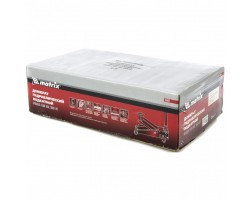 Домкрат гидравлический подкатной профессиональный, быстрый подъем, 3 т, 130-465 мм. Quick Matrix-foto6