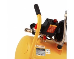 Компрессор DLS950/24 безмаслянный малошумный 950 Вт, 165 л/мин, ресивер 24 л Denzel-foto9