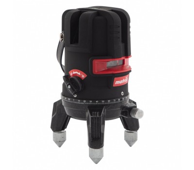 Лазерный уровень ML 05 Red, 20 м, 635 нм, резьба 5/8 Matrix Лазерный уровень ML 05 Red, 20 м, 635 нм, резьба 5/8 Matrix