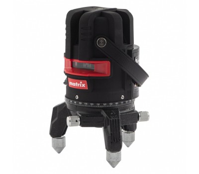 Лазерный уровень ML 05 Red, 20 м, 635 нм, резьба 5/8 Matrix Лазерный уровень ML 05 Red, 20 м, 635 нм, резьба 5/8 Matrix