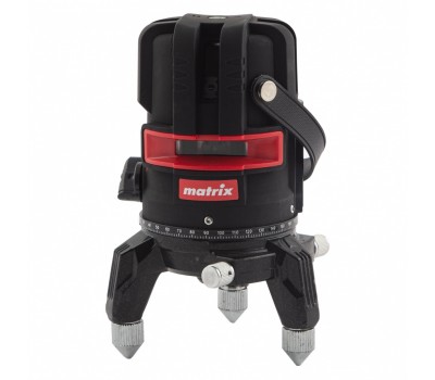 Лазерный уровень ML 05 Red, 20 м, 635 нм, резьба 5/8 Matrix Лазерный уровень ML 05 Red, 20 м, 635 нм, резьба 5/8 Matrix