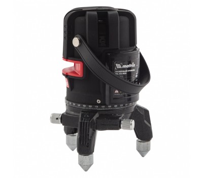 Лазерный уровень ML 05 Red, 20 м, 635 нм, резьба 5/8 Matrix Лазерный уровень ML 05 Red, 20 м, 635 нм, резьба 5/8 Matrix