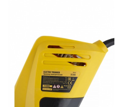 Триммер электрический TE-1400, 1400 Вт, 420 мм, катушка + диск, разборная штанга Denzel