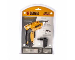 Отвертка аккумуляторная CSL-3.6-02, Li-Ion, 3.6 В, 1.3 А*ч, в блистере Denzel-foto13