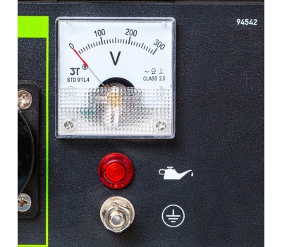 Генератор бензиновый БС-2500, 2.2 кВт, 230В, четырехтактный, 15 л, ручной стартер Сибртех