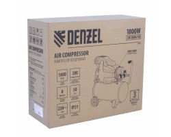 Компрессор воздушный DK1800/50, Х-PRO 1.8 кВт, 280л/мин, 50л Denzel-foto13