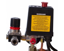 Компрессор воздушный DK1800/50, Х-PRO 1.8 кВт, 280л/мин, 50л Denzel-foto16