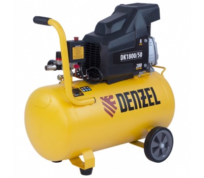 Компрессор воздушный DK1800/50, Х-PRO 1.8 кВт, 280л/мин, 50л Denzel